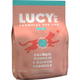 Lucy Pet Cat Salmon, Pumpkin, & Quinoa